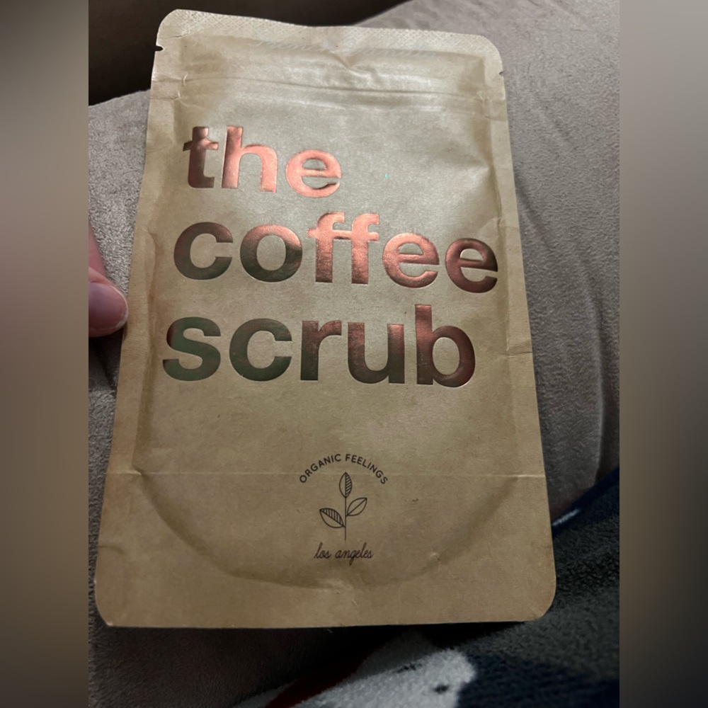 The coffee scrub